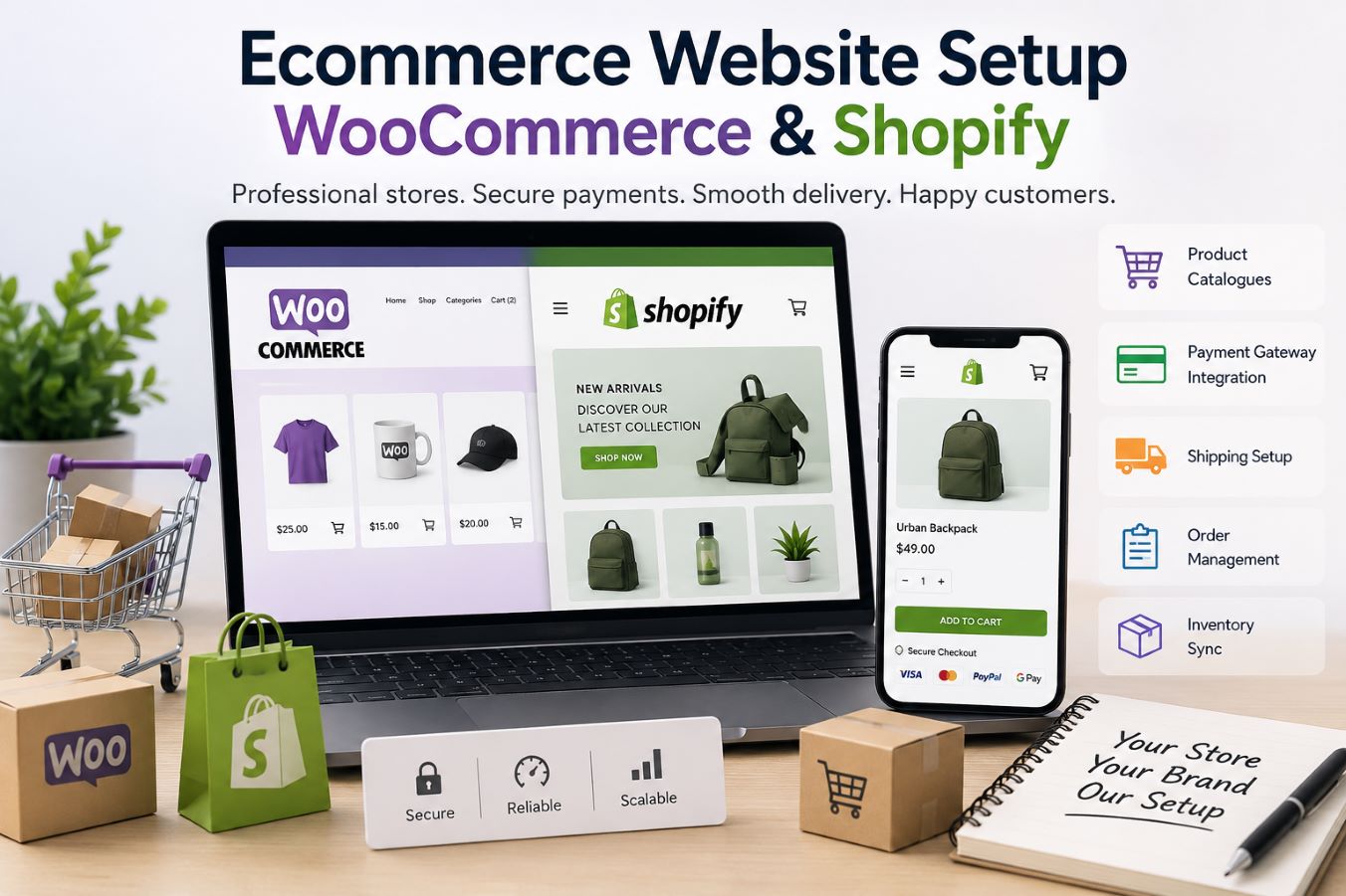 Ecommerce Website Setup