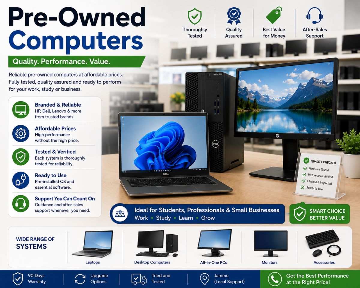 Pre-Owned Computers